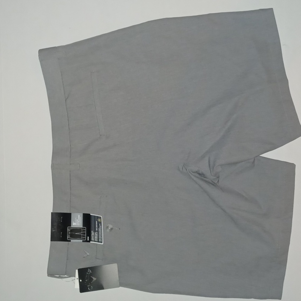 Callaway Opti-Dri Golf Shorts Heather Gray NWT